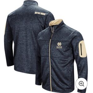 Colosseum Blue and Cream ND Irish Lightweight Jacket size M {363}